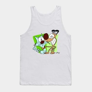 Maxwell Manx and Marty Mutt Tank Top